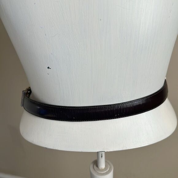 Brighton 1996 Women’s Brown & Silver Western Leather Belt M - Picture 5 of 7